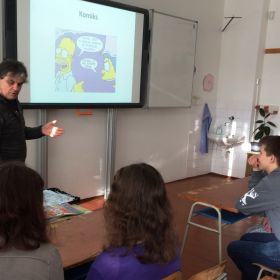 Komiksový workshop s Danielem Vydrou